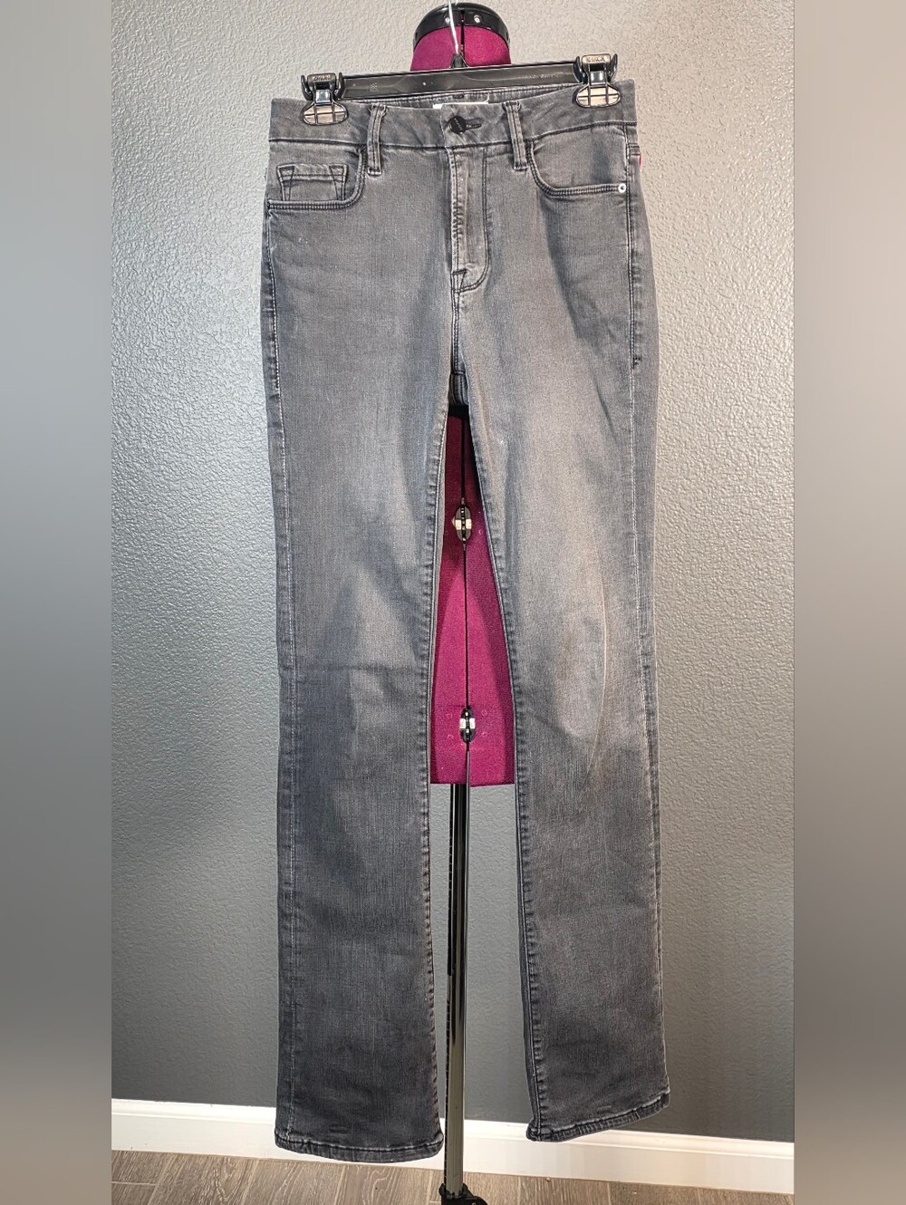 FRAME Le Mini Boot Billups Faded Black Bootcut Jeans Size 27